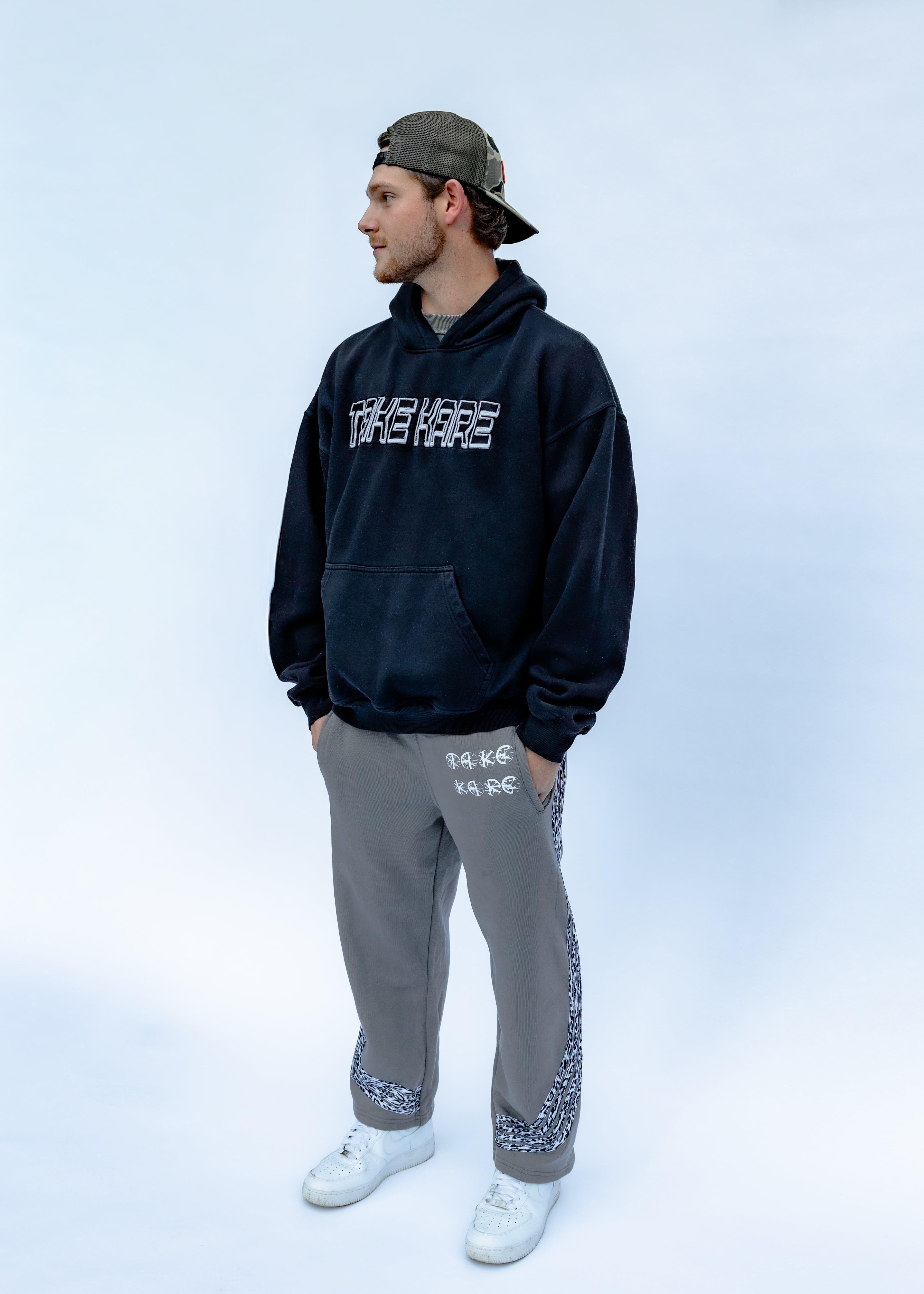 Take Kare Sweatpants(Grey)