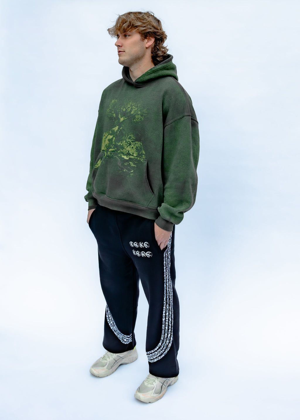 Take Kare Sweatpants(Black)